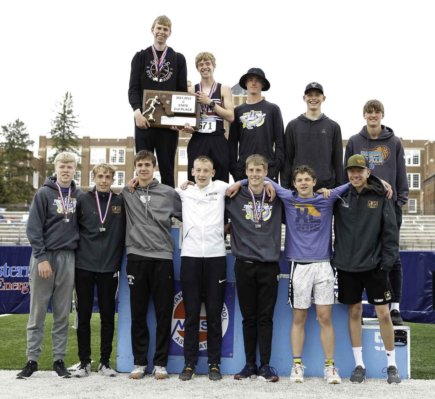 Class C boys second place
